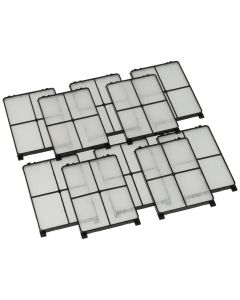 Zehnder CLD afdekrooster - Wit - Klasse G3