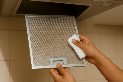 Waarom blijft er vet ophopen in mijn afzuigkap?